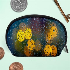 Raindrops Water Accessory Pouch (large) by artworkshop