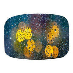 Raindrops Water Mini Square Pill Box by artworkshop