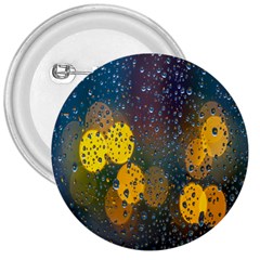 Raindrops Water 3  Buttons by artworkshop