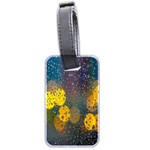 Raindrops Water Luggage Tag (two sides) Front