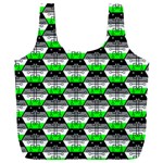 Hackers Town Void Mantis Hexagon Agender Agender Info Pride Flag Full Print Recycle Bag (XXXL) Front