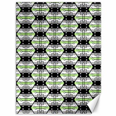 Hackers Town Void Mantis Hexagon Agender Pride Flag Canvas 36  X 48  by WetdryvacsLair