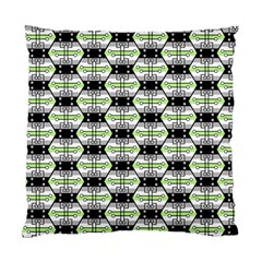 Hackers Town Void Mantis Hexagon Agender Pride Flag Standard Cushion Case (two Sides) by WetdryvacsLair