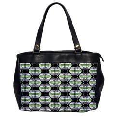 Hackers Town Void Mantis Hexagon Agender Pride Flag Oversize Office Handbag by WetdryvacsLair