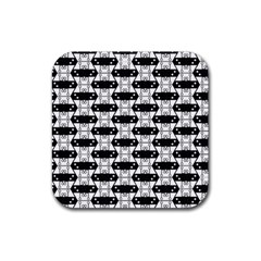 Hackers Town Void Mantis Hexagon Agender Rumpus Parable 2 Pride Flag Rubber Coaster (square) by WetdryvacsLair