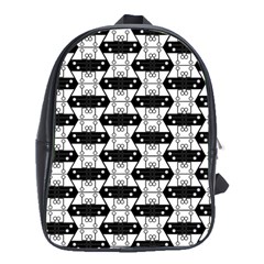 Hackers Town Void Mantis Hexagon Agender Rumpus Parable 2 Pride Flag School Bag (xl) by WetdryvacsLair