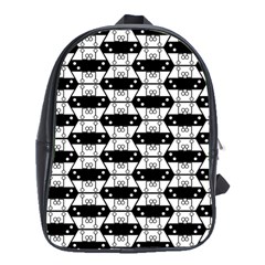 Hackers Town Void Mantis Hexagon Agender Rumpus Parable Pride Flag School Bag (xl) by WetdryvacsLair