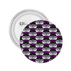 Hackers Town Void Mantis Hexagon Asexual Ace Pride Flag 2 25  Buttons by WetdryvacsLair