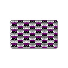 Hackers Town Void Mantis Hexagon Asexual Ace Pride Flag Magnet (name Card) by WetdryvacsLair