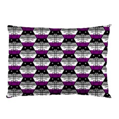 Hackers Town Void Mantis Hexagon Asexual Ace Pride Flag Pillow Case by WetdryvacsLair