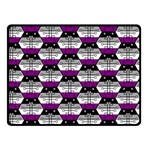 Hackers Town Void Mantis Hexagon Asexual Ace Pride Flag Fleece Blanket (Small) 50 x40  Blanket Front