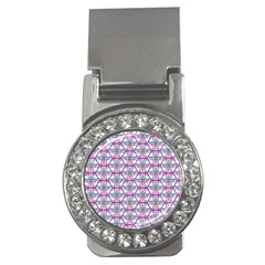 Hackers Town Void Mantis Hexagon Bigender Pride Flag Money Clips (cz)  by WetdryvacsLair