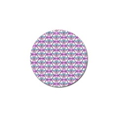 Hackers Town Void Mantis Hexagon Bigender Pride Flag Golf Ball Marker (10 Pack) by WetdryvacsLair