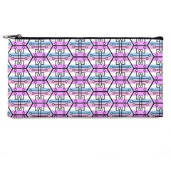 Hackers Town Void Mantis Hexagon Bigender Pride Flag Pencil Case by WetdryvacsLair