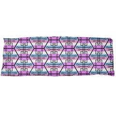 Hackers Town Void Mantis Hexagon Bigender Pride Flag Body Pillow Case (dakimakura) by WetdryvacsLair