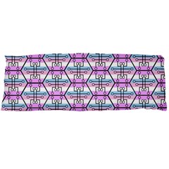 Hackers Town Void Mantis Hexagon Bigender Pride Flag Body Pillow Case Dakimakura (two Sides) by WetdryvacsLair