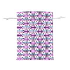 Hackers Town Void Mantis Hexagon Bigender Pride Flag Lightweight Drawstring Pouch (l) by WetdryvacsLair