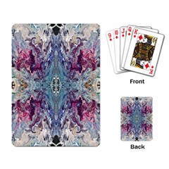 Abstract Arabesque Playing Cards Single Design (rectangle) by kaleidomarblingart