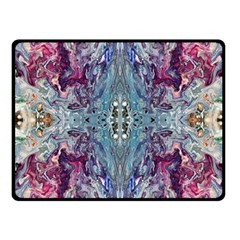 Abstract Arabesque Fleece Blanket (small) by kaleidomarblingart