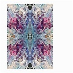 Abstract Arabesque Small Garden Flag (two Sides) by kaleidomarblingart