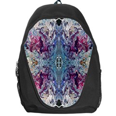 Abstract Arabesque Backpack Bag by kaleidomarblingart