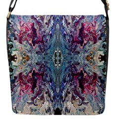 Abstract Arabesque Flap Closure Messenger Bag (s)