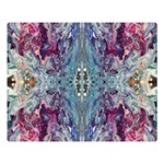 Abstract arabesque Double Sided Flano Blanket (Large)  Blanket Back