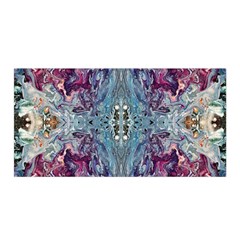 Abstract Arabesque Satin Wrap 35  X 70  by kaleidomarblingart