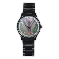 Purple Haze  Stainless Steel Round Watch by Hayleyboop