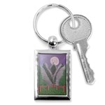 Purple haze  Key Chain (Rectangle) Front