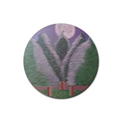 Purple Haze  Rubber Coaster (round) by Hayleyboop