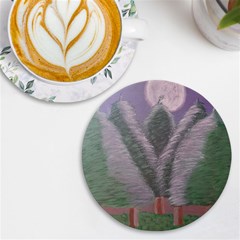 Purple Haze  Uv Print Round Tile Coaster by Hayleyboop