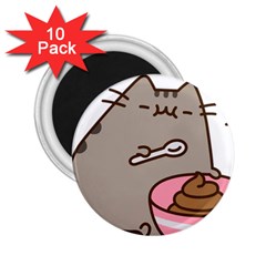 Cat Kitten 2 25  Magnets (10 Pack) 