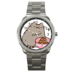 Cat Kitten Sport Metal Watch