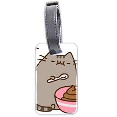 Cat Kitten Luggage Tag (two Sides) by Jancukart