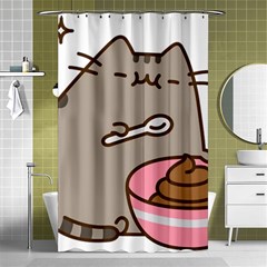 Cat Kitten Shower Curtain 48  X 72  (small)  by Jancukart