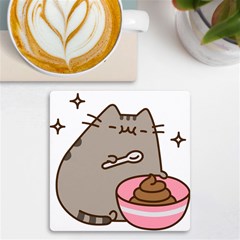 Cat Kitten Uv Print Square Tile Coaster  by Jancukart