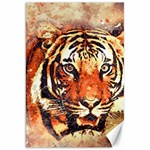 Tiger-portrait-art-abstract Canvas 20  x 30  19.62 x28.9  Canvas - 1