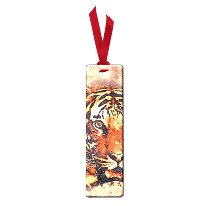 Tiger-portrait-art-abstract Small Book Marks