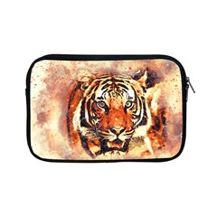 Tiger-portrait-art-abstract Apple Ipad Mini Zipper Cases