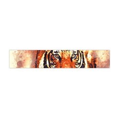 Tiger-portrait-art-abstract Flano Scarf (mini)