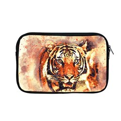 Tiger-portrait-art-abstract Apple Macbook Pro 13  Zipper Case