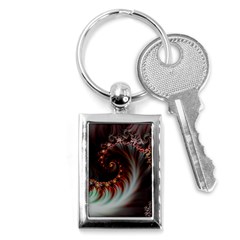 Digital-fractal-fractals-fantasy Key Chain (rectangle) by Jancukart