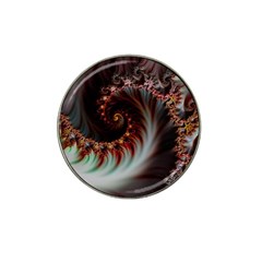 Digital-fractal-fractals-fantasy Hat Clip Ball Marker (10 Pack) by Jancukart