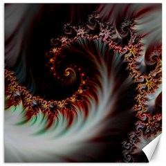 Digital-fractal-fractals-fantasy Canvas 12  X 12 