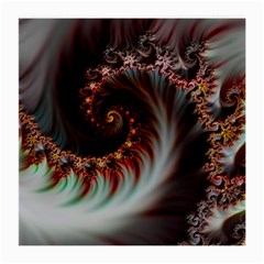 Digital-fractal-fractals-fantasy Medium Glasses Cloth (2 Sides)