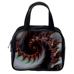 Digital-fractal-fractals-fantasy Classic Handbag (one Side)