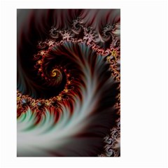 Digital-fractal-fractals-fantasy Large Garden Flag (two Sides) by Jancukart