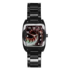 Digital-fractal-fractals-fantasy Stainless Steel Barrel Watch