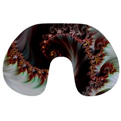 Digital-fractal-fractals-fantasy Travel Neck Pillow